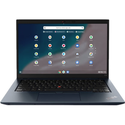 Lenovo ThinkPad C14 Gen 1 21C9000JUS 14" Chromebook - Full HD - 1920 x 1080 - Intel Core i5 12th Gen i5-1245U Deca-core (10 Core) - 8 GB Total RAM - 8 GB On-board Memory - 256 GB SSD - Abyss Blue 21C9000JUS