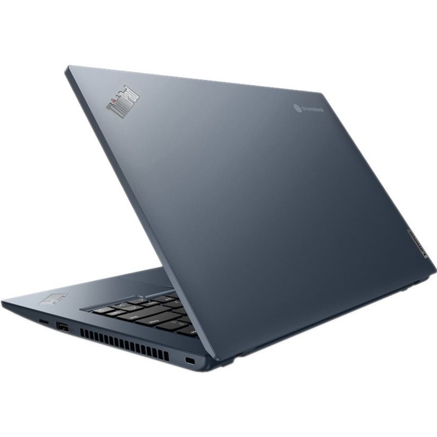 Lenovo ThinkPad C14 Gen 1 21C9000FUS 14" Chromebook - Full HD - 1920 x 1080 - Intel Core i5 12th Gen i5-1245U Deca-core (10 Core) - 8 GB Total RAM - 8 GB On-board Memory - 256 GB SSD - Abyss Blue 21C9000FUS