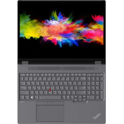 Lenovo ThinkPad P16 G1 21D6007CUS 16" Mobile Workstation - WQUXGA - 3840 x 2400 - Intel Core i7 12th Gen i7-12850HX Octa-core (8 Core) 2.10 GHz - 64 GB Total RAM - 2 TB SSD - Storm Gray 21D6007CUS