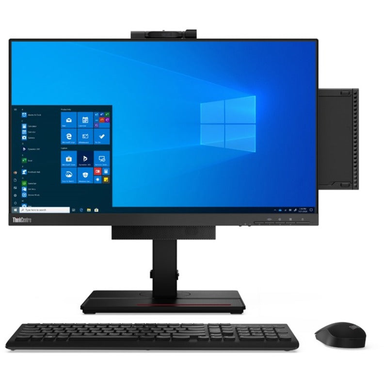 Lenovo ThinkCentre M75q Gen 2 11JN002MUS Desktop Computer - AMD Ryzen 5 PRO 5650GE Hexa-core (6 Core) 3.40 GHz - 8 GB RAM DDR4 SDRAM - 256 GB NVMe M.2 PCI Express SSD - Tiny - Black 11JN002MUS