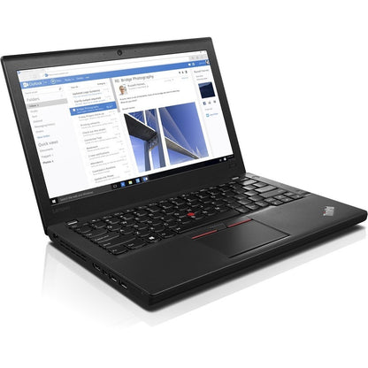 Lenovo ThinkPad X260 20F600A9US 12.5" Ultrabook - 1920 x 1080 - Intel Core i5 6th Gen i5-6300U Dual-core (2 Core) 2.40 GHz - 8 GB Total RAM - 256 GB SSD - Black 20F600A9US