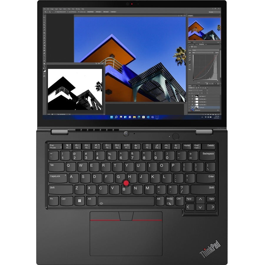 Lenovo ThinkPad L13 Yoga Gen 3 21BB0065US 13.3" Touchscreen Convertible 2 in 1 Notebook - WUXGA - 1920 x 1200 - AMD Ryzen 7 PRO 5875U Octa-core (8 Core) 2 GHz - 16 GB Total RAM - 16 GB On-board Memory - 512 GB SSD - Storm Gray 21BB0065US