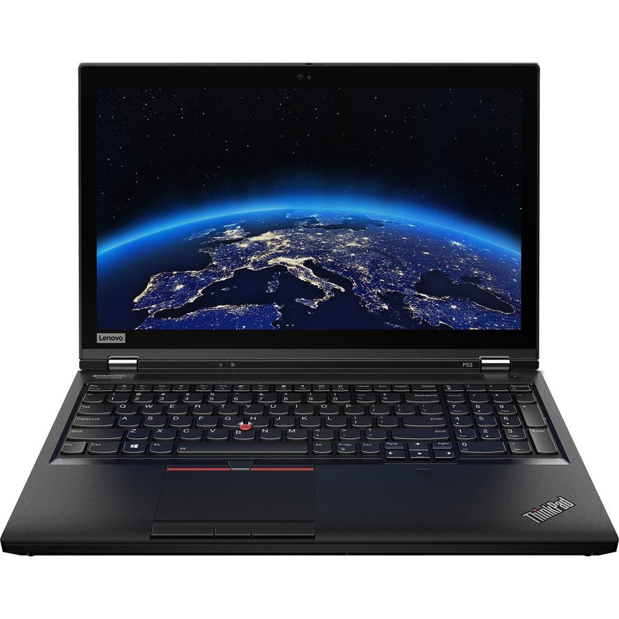 Lenovo ThinkPad P53 20QN001HUS 15.6" Mobile Workstation - 1920 x 1080 - Intel Core i7 9th Gen i7-9850H Hexa-core (6 Core) 2.60 GHz - 16 GB Total RAM - 512 GB SSD - Midnight Black 20QN001HUS