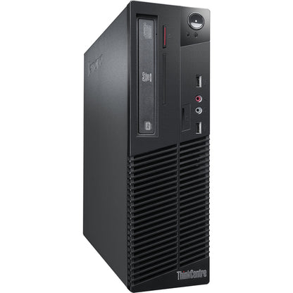 Lenovo ThinkCentre M72e 3664A5U Desktop Computer - Intel Core i5 3rd Gen i5-3470 Quad-core (4 Core) 3.20 GHz - 4 GB RAM DDR3 SDRAM - 500 GB HDD - Small Form Factor - Business Black 3664A5U