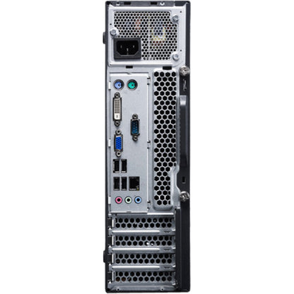 Lenovo ThinkCentre M72e 3664A5U Desktop Computer - Intel Core i5 3rd Gen i5-3470 Quad-core (4 Core) 3.20 GHz - 4 GB RAM DDR3 SDRAM - 500 GB HDD - Small Form Factor - Business Black 3664A5U