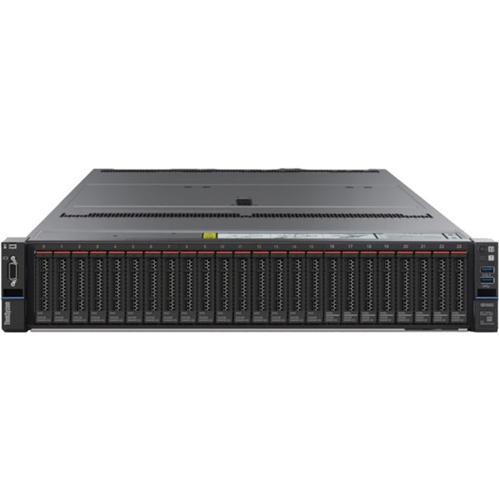 Lenovo ThinkSystem SR665 7D2VA01JNA 2U Rack Server - 1 x AMD EPYC 7282 2.40 GHz - 16 GB RAM - Serial ATA/600, 12Gb/s SAS Controller 7D2VA01JNA