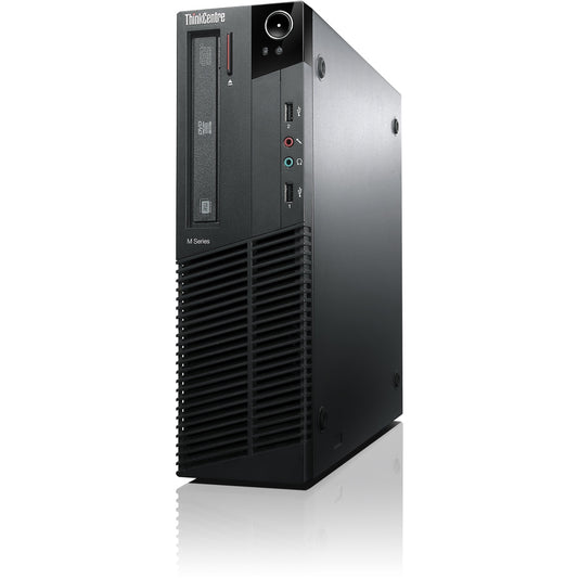 Lenovo ThinkCentre M78 10BU0004US Desktop Computer - AMD A-Series A8-6500B Quad-core (4 Core) 3.50 GHz - 4 GB RAM DDR3 SDRAM - 500 GB HDD - Small Form Factor - Business Black 10BU0004US