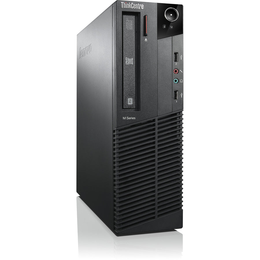 Lenovo ThinkCentre M78 10BU0004US Desktop Computer - AMD A-Series A8-6500B Quad-core (4 Core) 3.50 GHz - 4 GB RAM DDR3 SDRAM - 500 GB HDD - Small Form Factor - Business Black 10BU0004US