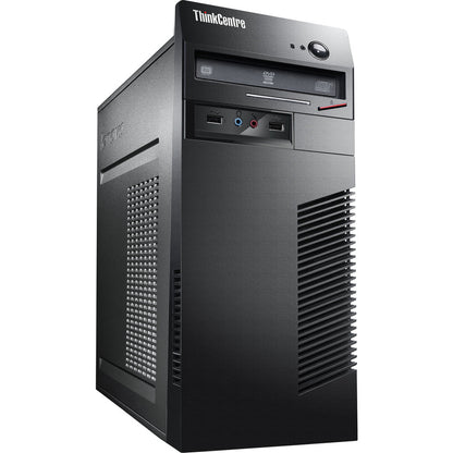 Lenovo ThinkCentre M72e 3597D4U Desktop Computer - Intel Core i5 3rd Gen i5-3570 Quad-core (4 Core) 3.40 GHz - 4 GB RAM DDR3 SDRAM - 250 GB HDD - Tower - Business Black 3597D4U