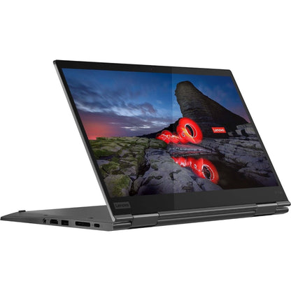 Lenovo ThinkPad X1 Yoga Gen 5 20UB0067US 14" Touchscreen Convertible 2 in 1 Notebook - Full HD - 1920 x 1080 - Intel Core i5 10th Gen i5-10210U Quad-core (4 Core) 1.60 GHz - 16 GB Total RAM - 16 GB On-board Memory - 256 GB SSD - Iron Gray 20UB0067US