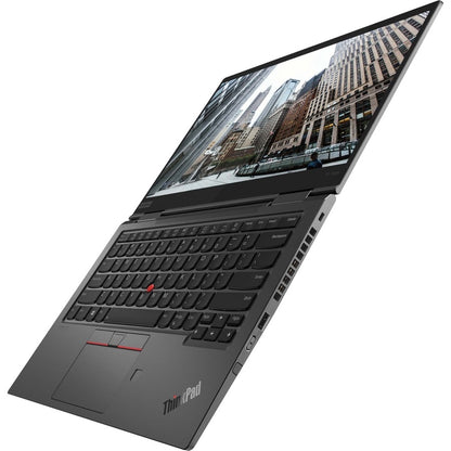 Lenovo ThinkPad X1 Yoga Gen 5 20UB0067US 14" Touchscreen Convertible 2 in 1 Notebook - Full HD - 1920 x 1080 - Intel Core i5 10th Gen i5-10210U Quad-core (4 Core) 1.60 GHz - 16 GB Total RAM - 16 GB On-board Memory - 256 GB SSD - Iron Gray 20UB0067US