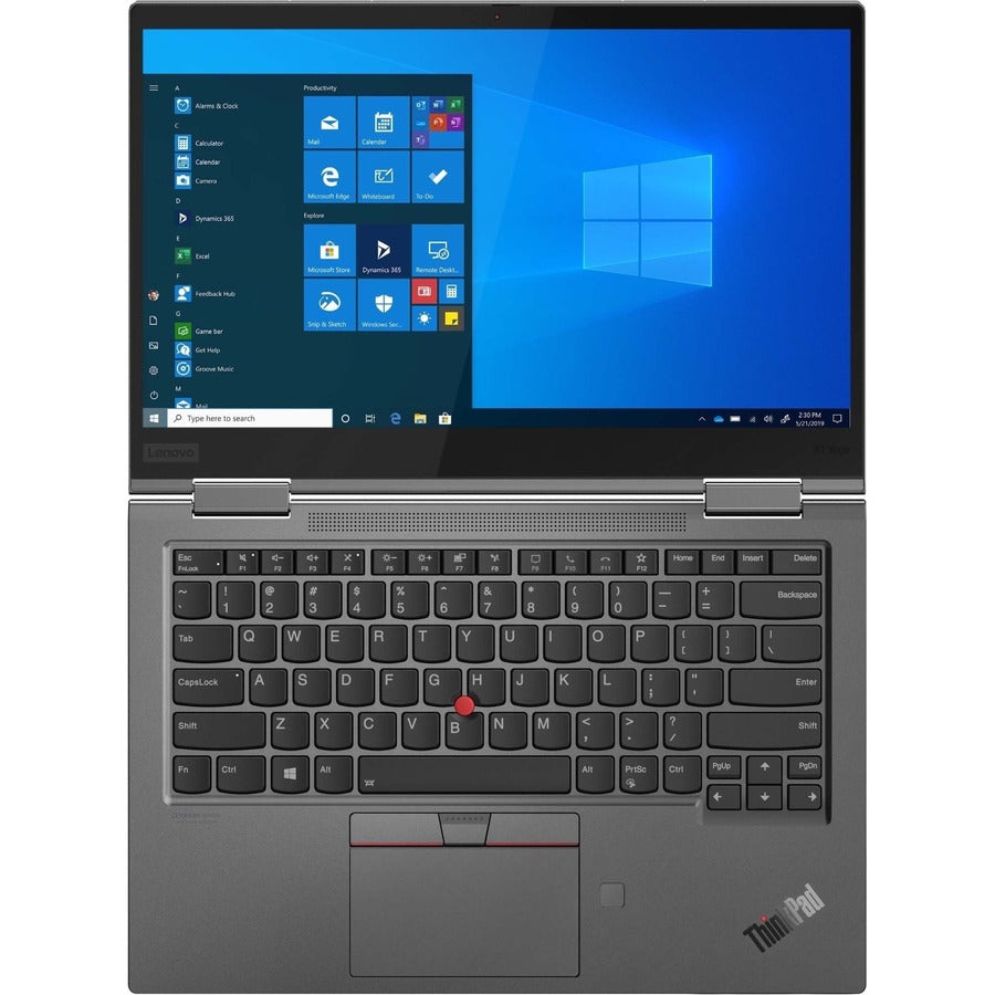 Lenovo ThinkPad X1 Yoga Gen 5 20UB0067US 14" Touchscreen Convertible 2 in 1 Notebook - Full HD - 1920 x 1080 - Intel Core i5 10th Gen i5-10210U Quad-core (4 Core) 1.60 GHz - 16 GB Total RAM - 16 GB On-board Memory - 256 GB SSD - Iron Gray 20UB0067US