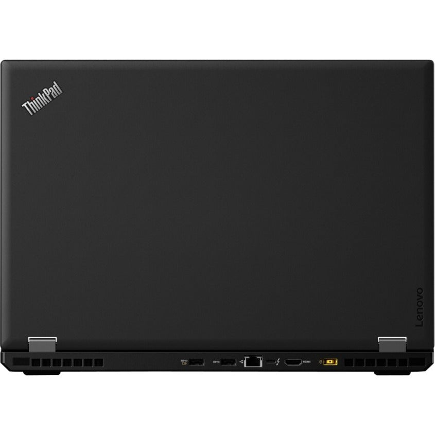 Lenovo ThinkPad P50 20EN0013US 15.6" Notebook - Full HD - 1920 x 1080 - Intel Core i7 i7-6700HQ Quad-core (4 Core) 2.60 GHz - 8 GB Total RAM - 500 GB HDD - Black 20EN0013US