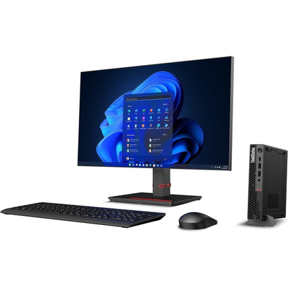 Lenovo ThinkStation P360 30FA005QUS Workstation - 1 x Intel Core i7 Dodeca-core (12 Core) i7-12700T 12th Gen 1.40 GHz - 16 GB DDR5 SDRAM RAM - 512 GB SSD - Tiny - Black 30FA005QUS