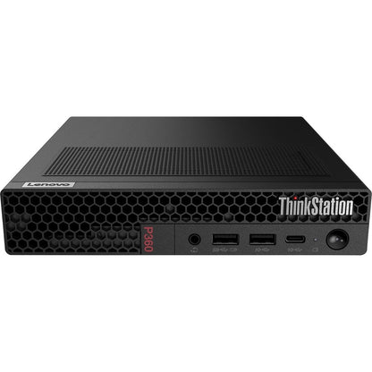 Lenovo ThinkStation P360 30FA005QUS Workstation - 1 x Intel Core i7 Dodeca-core (12 Core) i7-12700T 12th Gen 1.40 GHz - 16 GB DDR5 SDRAM RAM - 512 GB SSD - Tiny - Black 30FA005QUS