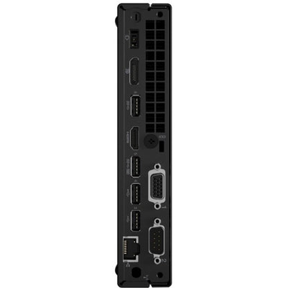 Lenovo ThinkCentre M75q Gen 2 11JJ00APUS Desktop Computer - AMD Ryzen 5 PRO 4650GE 3.30 GHz - 16 GB RAM DDR4 SDRAM - 256 GB M.2 PCI Express NVMe SSD - Tiny - Black 11JJ00APUS