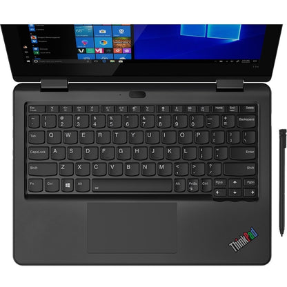 Lenovo ThinkPad Yoga 11e 6th Gen 20SES0M800 11.6" Touchscreen Convertible 2 in 1 Notebook - HD - 1366 x 768 - Intel Core M 8th Gen i5-8200Y Dual-core (2 Core) 1.30 GHz - 8 GB Total RAM - 128 GB SSD - Glossy Black 20SES0M800