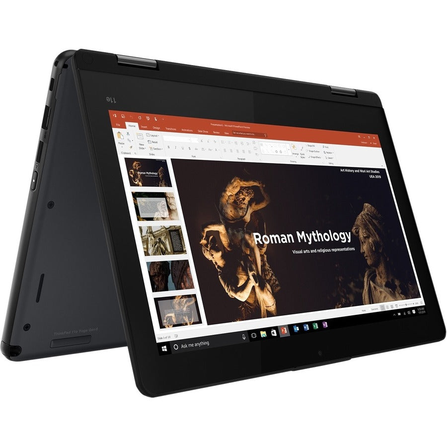 Lenovo ThinkPad Yoga 11e 6th Gen 20SES0M800 11.6" Touchscreen Convertible 2 in 1 Notebook - HD - 1366 x 768 - Intel Core M 8th Gen i5-8200Y Dual-core (2 Core) 1.30 GHz - 8 GB Total RAM - 128 GB SSD - Glossy Black 20SES0M800