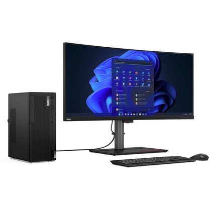 Lenovo ThinkCentre M80t Gen 3 11TE0005CA Desktop Computer - Intel Core i9 12th Gen i9-12900 Hexadeca-core (16 Core) 2.40 GHz - 16 GB RAM DDR5 SDRAM - Tower - Raven Black 11TE0005CA