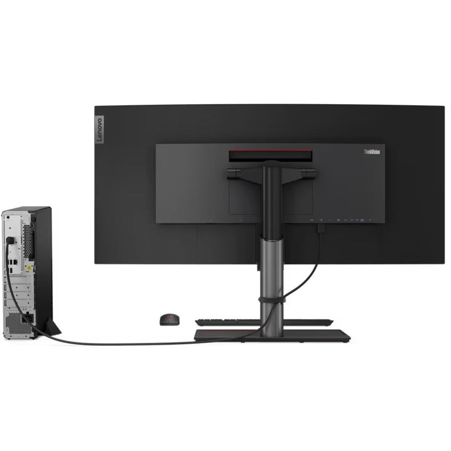 Lenovo ThinkCentre M80s Gen 3 11TG0002CA Desktop Computer - Intel Core i5 12th Gen i5-12500 Hexa-core (6 Core) 3 GHz - 8 GB RAM DDR5 SDRAM - 1 TB HDD - Small Form Factor - Raven Black 11TG0002CA