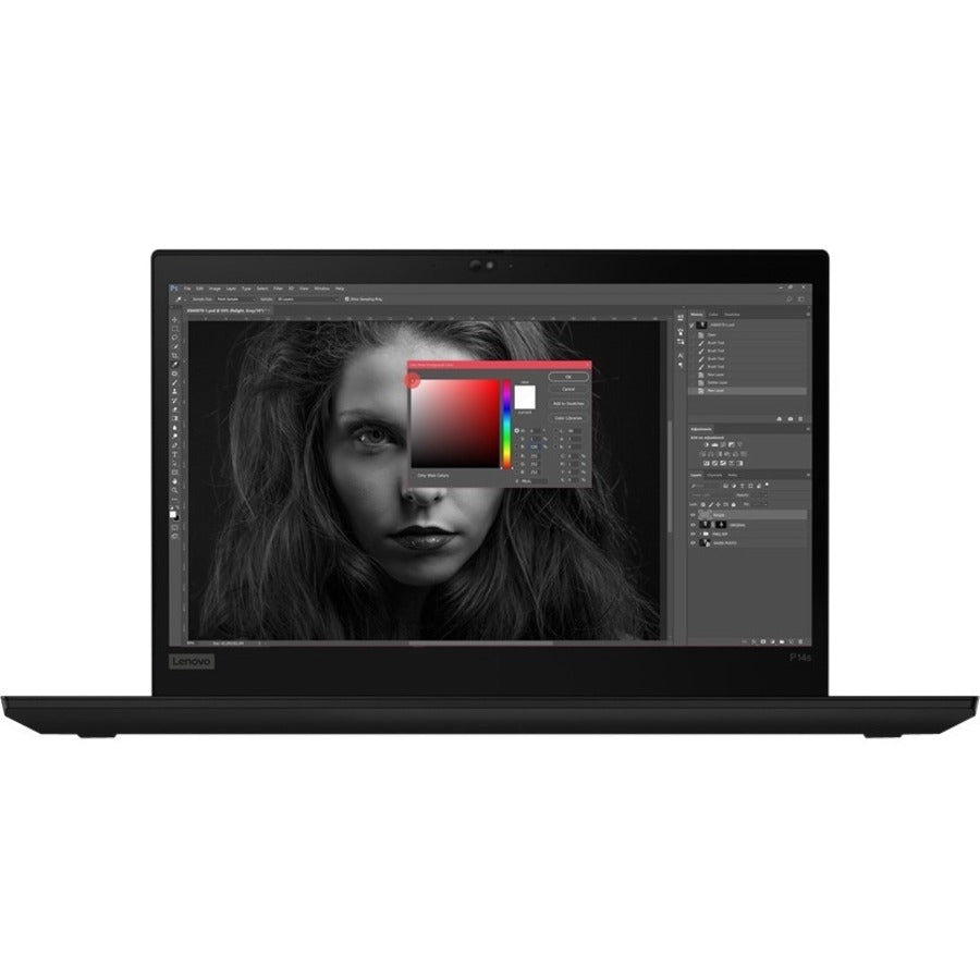 Lenovo ThinkPad P14s Gen 2 21A0003SUS 14" Touchscreen Mobile Workstation - Full HD - 1920 x 1080 - AMD Ryzen 5 PRO 5650U Hexa-core (6 Core) 2.30 GHz - 32 GB Total RAM - 512 GB SSD - Black 21A0003SUS