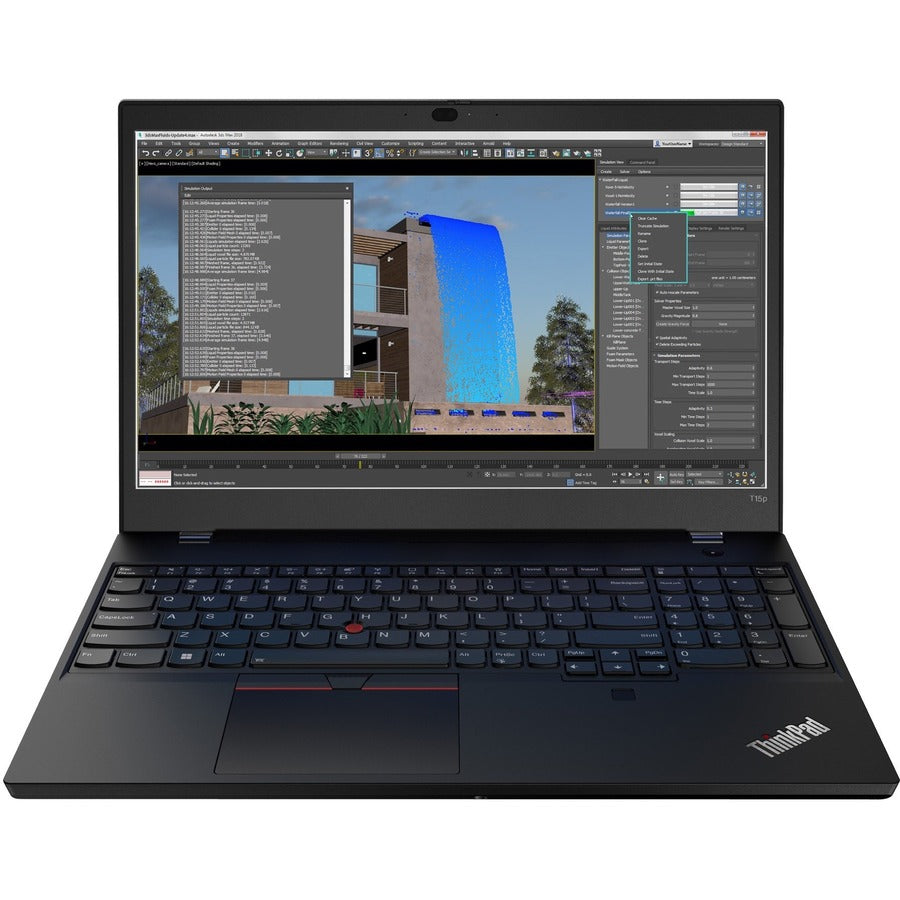 Lenovo ThinkPad T15p Gen 3 21DA000XUS 15.6" Notebook - UHD - 3840 x 2160 - Intel Core i7 12th Gen i7-12700H Tetradeca-core (14 Core) 2.30 GHz - 32 GB Total RAM - 1 TB SSD - Black 21DA000XUS