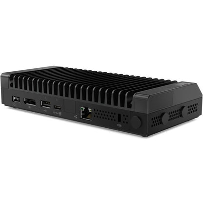 Lenovo ThinkCentre M75n 11BW0003US Desktop Computer - AMD 3050e Dual-core (2 Core) 1.40 GHz - 4 GB RAM DDR4 SDRAM - 256 GB SSD - Nano - Black 11BW0003US