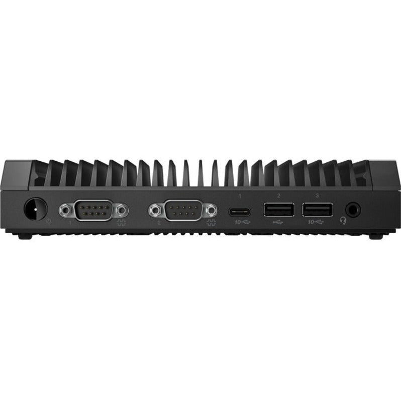 Lenovo ThinkCentre M75n 11BW0003US Desktop Computer - AMD 3050e Dual-core (2 Core) 1.40 GHz - 4 GB RAM DDR4 SDRAM - 256 GB SSD - Nano - Black 11BW0003US