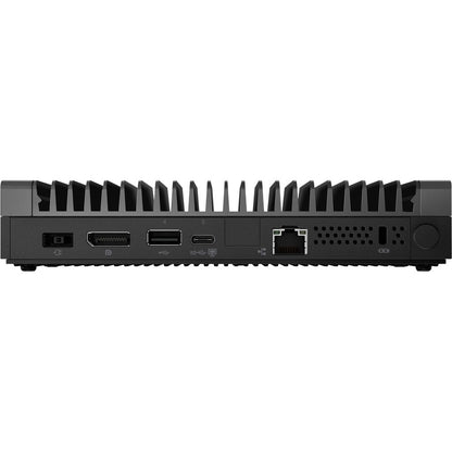 Lenovo ThinkCentre M75n 11BW0003US Desktop Computer - AMD 3050e Dual-core (2 Core) 1.40 GHz - 4 GB RAM DDR4 SDRAM - 256 GB SSD - Nano - Black 11BW0003US