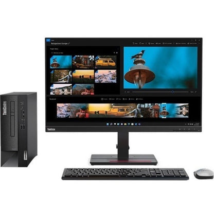 Lenovo ThinkCentre Neo 50s 11SX005FCA Desktop Computer - Intel Core i5 12th Gen i5-12400 Hexa-core (6 Core) 2.50 GHz - 8 GB RAM DDR4 SDRAM - 256 GB M.2 PCI Express NVMe 4.0 x4 SSD - Small Form Factor - Black 11SX005FCA