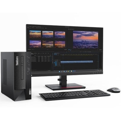 Lenovo ThinkCentre Neo 50s 11SX005FCA Desktop Computer - Intel Core i5 12th Gen i5-12400 Hexa-core (6 Core) 2.50 GHz - 8 GB RAM DDR4 SDRAM - 256 GB M.2 PCI Express NVMe 4.0 x4 SSD - Small Form Factor - Black 11SX005FCA