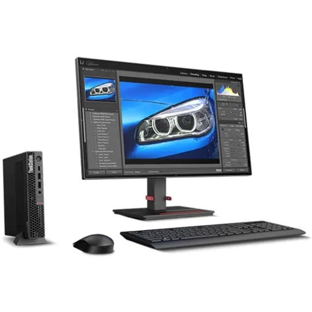 Lenovo ThinkStation P360 30FA005TUS Workstation - 1 x Intel Core i7 Dodeca-core (12 Core) i7-12700T 12th Gen 1.40 GHz - 32 GB DDR5 SDRAM RAM - 1 TB SSD - Tiny - Black 30FA005TUS