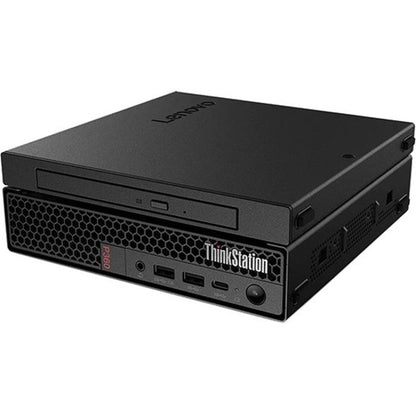 Lenovo ThinkStation P360 30FA005TUS Workstation - 1 x Intel Core i7 Dodeca-core (12 Core) i7-12700T 12th Gen 1.40 GHz - 32 GB DDR5 SDRAM RAM - 1 TB SSD - Tiny - Black 30FA005TUS