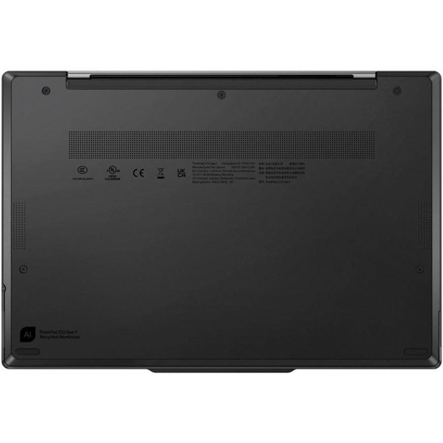 Lenovo ThinkPad Z13 Gen 1 21D2000QUS 13.3" Notebook - WUXGA - 1920 x 1200 - AMD Ryzen 5 PRO 6650U Hexa-core (6 Core) 2.90 GHz - 16 GB Total RAM - 16 GB On-board Memory - 256 GB SSD - Arctic Gray, Black 21D2000QUS