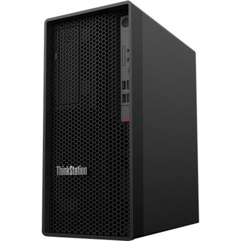 Lenovo ThinkStation P350 30E3002TUS Workstation - 1 x Intel Core i9 Octa-core (8 Core) i9-11900K 11th Gen 3.50 GHz - 16 GB DDR4 SDRAM RAM - 512 GB SSD - Tower - Raven Black 30E3002TUS