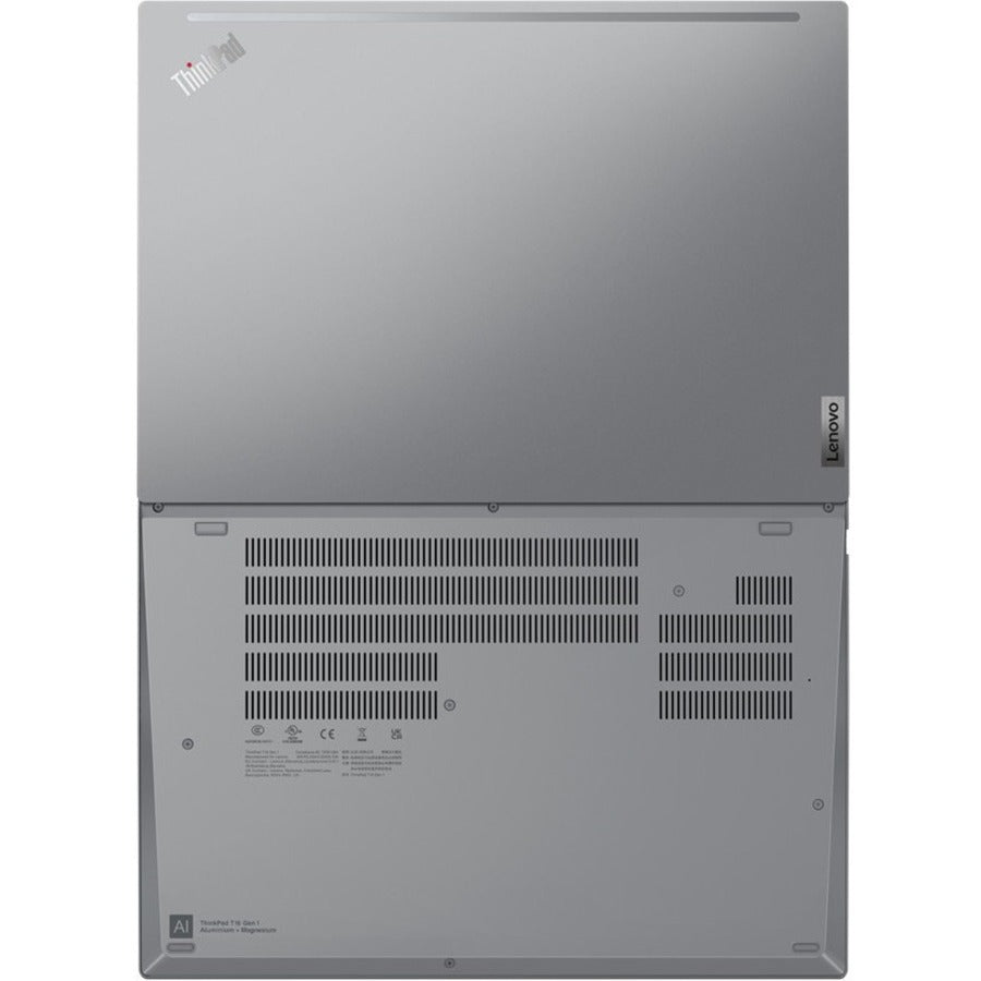 Lenovo ThinkPad T16 Gen 1 21CH0007CA 16" Notebook - WUXGA - 1920 x 1200 - AMD Ryzen 5 PRO 6650U Hexa-core (6 Core) 2.90 GHz - 16 GB Total RAM - 256 GB SSD - Storm Gray 21CH0007CA