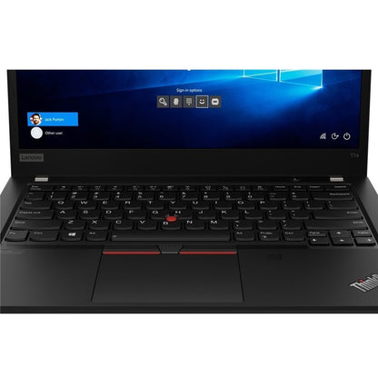 Lenovo ThinkPad T14 Gen 2 20XK00BDCA 14" Notebook - Full HD - 1920 x 1080 - AMD Ryzen 5 PRO 5650U Hexa-core (6 Core) 2.30 GHz - 8 GB Total RAM - 8 GB On-board Memory - 256 GB SSD - Black 20XK00BDCA