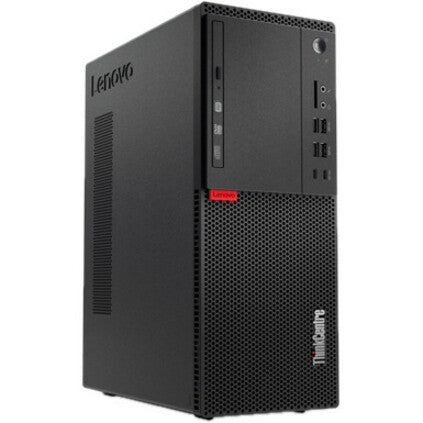 Lenovo ThinkCentre M710t 10M9000FCA Desktop Computer - Intel Core i5 7th Gen i5-7400 3 GHz - 8 GB RAM DDR4 SDRAM - 256 GB SSD - Tower - Black 10M9000FCA