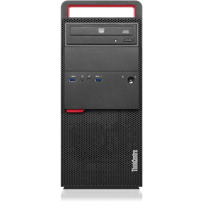 Lenovo ThinkCentre M900 10FD0028US Desktop Computer - Intel Core i7 6th Gen i7-6700 3.40 GHz - 8 GB RAM DDR4 SDRAM - 256 GB SSD - Mini-tower - Black 10FD0028US