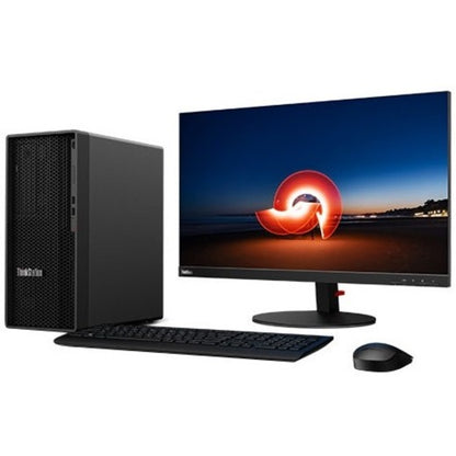 Lenovo ThinkStation P350 30E3003JUS Workstation - Intel Core i7 Octa-core (8 Core) i7-11700 11th Gen 2.50 GHz - 16 GB DDR4 SDRAM RAM - 1 TB SSD - Tower 30E3003JUS