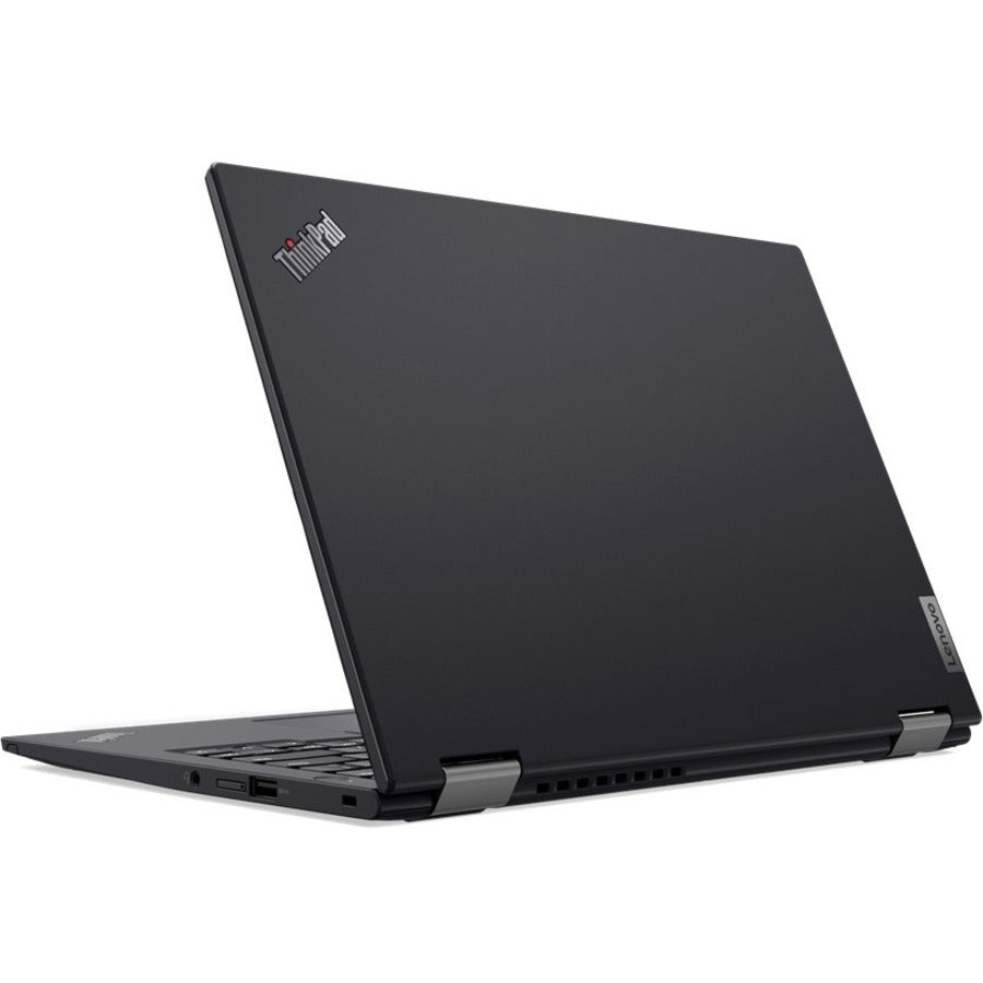 Lenovo ThinkPad X13 Yoga Gen 3 21AW002NUS 13.3" Touchscreen Convertible 2 in 1 Notebook - WUXGA - 1920 x 1200 - Intel Core i7 12th Gen i7-1255U Deca-core (10 Core) - 16 GB Total RAM - 16 GB On-board Memory - 256 GB SSD - Thunder Black 21AW002NUS