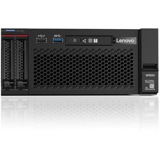 Lenovo ThinkSystem SR850 7X19A058NA 2U Rack Server - 4 x Intel Xeon Gold 6252 2.10 GHz - 128 GB RAM - Serial ATA/600 Controller 7X19A058NA