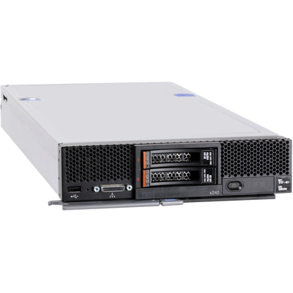 Lenovo PureFlex System x240 8737C4U Blade Server - 1 x Intel Xeon E5-2650L v2 1.70 GHz - 8 GB RAM - Serial ATA/600, 6Gb/s SAS Controller 8737C4U