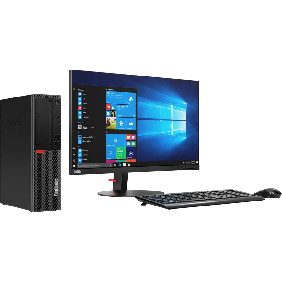 Lenovo ThinkCentre M920s 10SJ004QUS Desktop Computer - Intel Core i5 9th Gen i5-9400 2.90 GHz - 8 GB RAM DDR4 SDRAM - 256 GB SSD - Small Form Factor - Black 10SJ004QUS