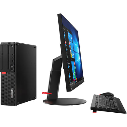 Lenovo ThinkCentre M920s 10SJ004QUS Desktop Computer - Intel Core i5 9th Gen i5-9400 2.90 GHz - 8 GB RAM DDR4 SDRAM - 256 GB SSD - Small Form Factor - Black 10SJ004QUS