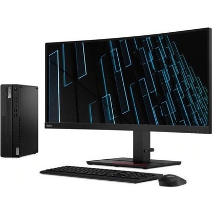 Lenovo ThinkCentre M80s 11CU003FUS Desktop Computer - Intel Core i5 10th Gen i5-10500 Hexa-core (6 Core) 3.10 GHz - 16 GB RAM DDR4 SDRAM - 256 GB M.2 PCI Express NVMe x4 SSD - Small Form Factor - Black 11CU003FUS