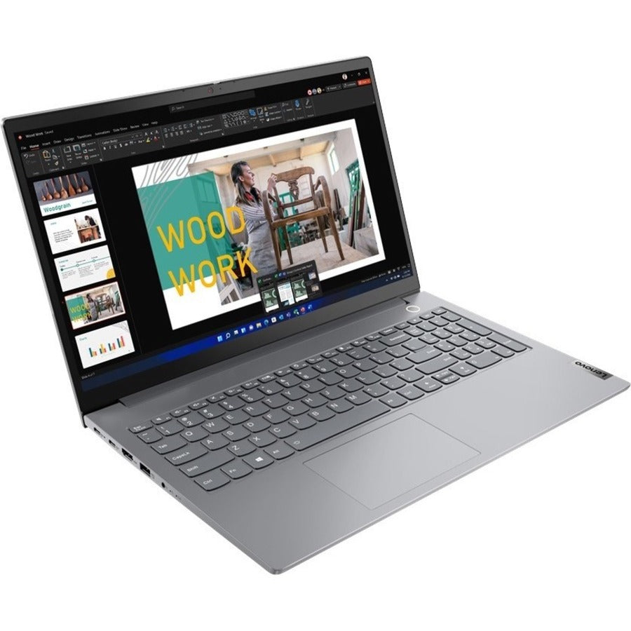 Lenovo ThinkBook 15 G4 ABA 21DL004YUS 15.6" Notebook - Full HD - 1920 x 1080 - AMD Ryzen 5 5625U Hexa-core (6 Core) 2.30 GHz - 8 GB Total RAM - 8 GB On-board Memory - 256 GB SSD - Mineral Gray 21DL004YUS