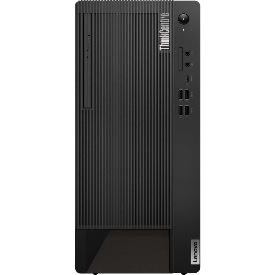 Lenovo ThinkCentre M90t Gen 3 11TN003RUS Desktop Computer - Intel Core i5 12th Gen i5-12500 Hexa-core (6 Core) 3 GHz - 16 GB RAM DDR5 SDRAM - 256 GB M.2 PCI Express NVMe 4.0 x4 SSD - Tower - Black 11TN003RUS