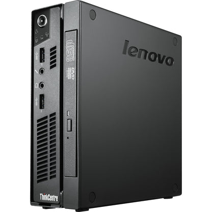 Lenovo ThinkCentre M92p 3237A1F Desktop Computer - Intel Core i5 3rd Gen i5-3470T Dual-core (2 Core) 2.90 GHz - 4 GB RAM DDR3 SDRAM - 320 GB HDD - Mini PC - Business Black 3237A1F