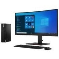 Lenovo ThinkCentre M80s 11CU003GUS Desktop Computer - Intel Core i9 10th Gen i9-10900 Deca-core (10 Core) 2.80 GHz - 16 GB RAM DDR4 SDRAM - 1 TB M.2 PCI Express NVMe 3.0 x4 SSD - Small Form Factor - Black 11CU003GUS